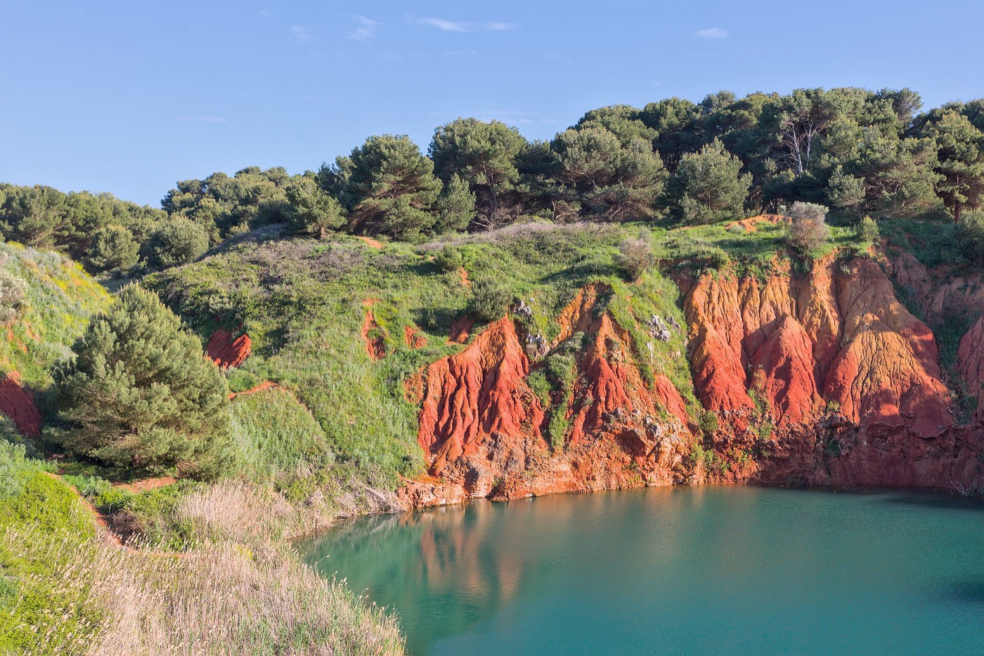 Bauxite mine